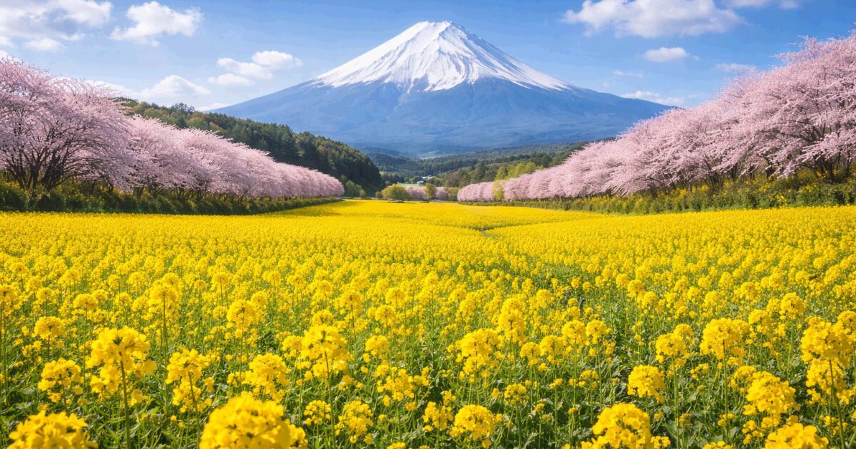 全国の菜の花畑