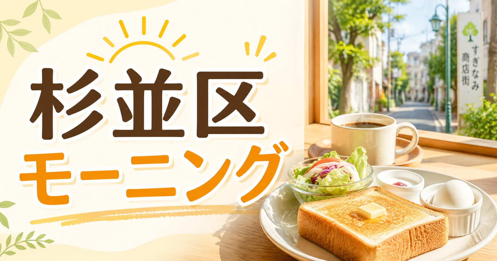 杉並区 モーニング